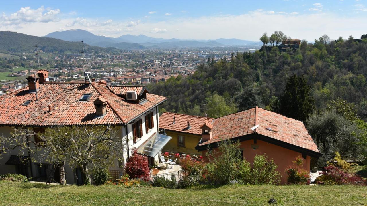 Il Giardino Di Berbech Citta Alta-Ulivo Lägenhet Bergamo Exteriör bild