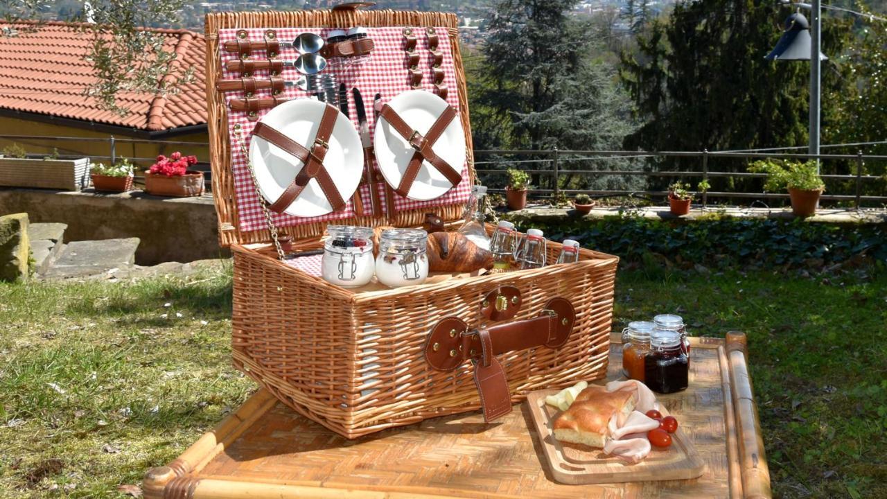Il Giardino Di Berbech Citta Alta-Ulivo Lägenhet Bergamo Exteriör bild